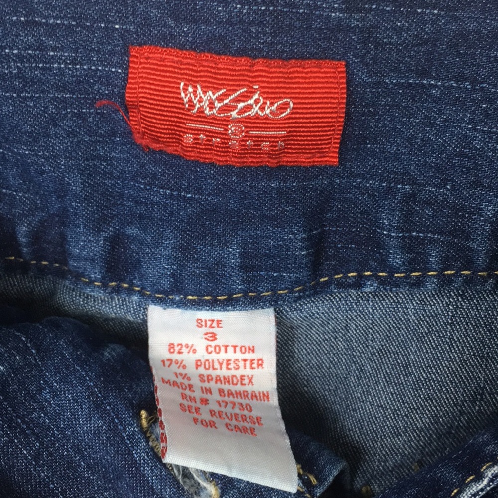 Mossimo Blue Jean Skirt Size 3 - Picture 5 of 9